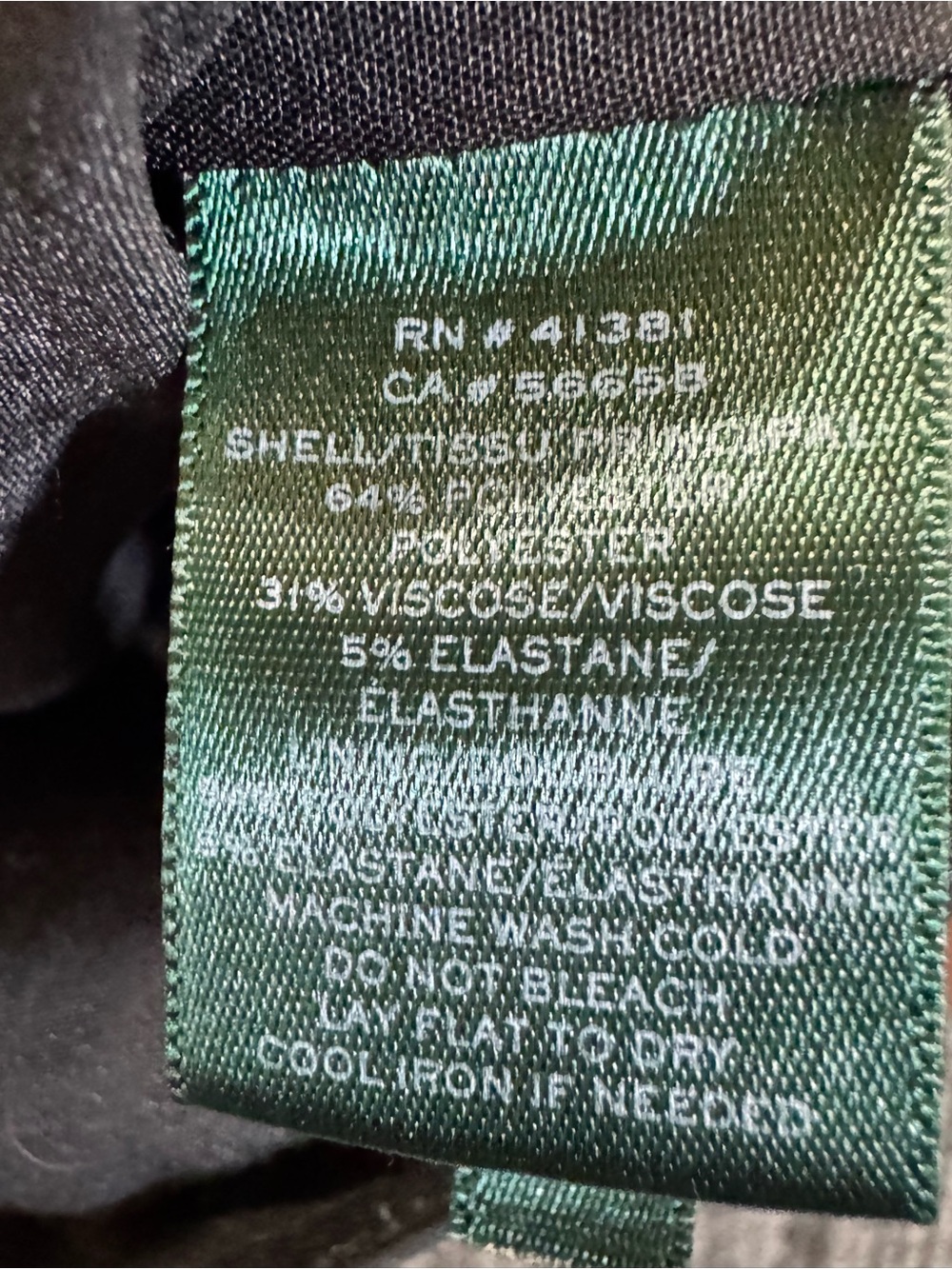 Lauren Ralph Lauren Full Zip Jacket 2 - Picture 4 of 6